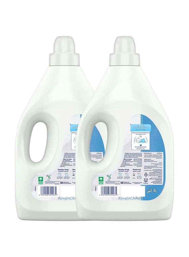 Comfort منعم الأقمشة المركّز من كومفورت، للأطفال، 4 لتر × 2 - Image 2